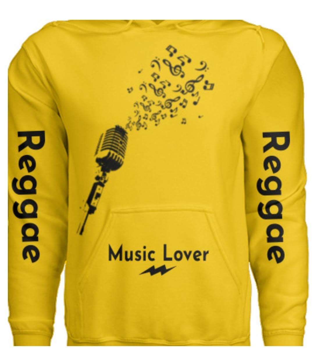 Hoodie Microphone (Reggae) Pull Over