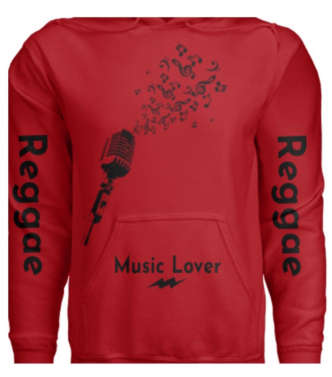 Hoodie Microphone (Reggae) Pull Over