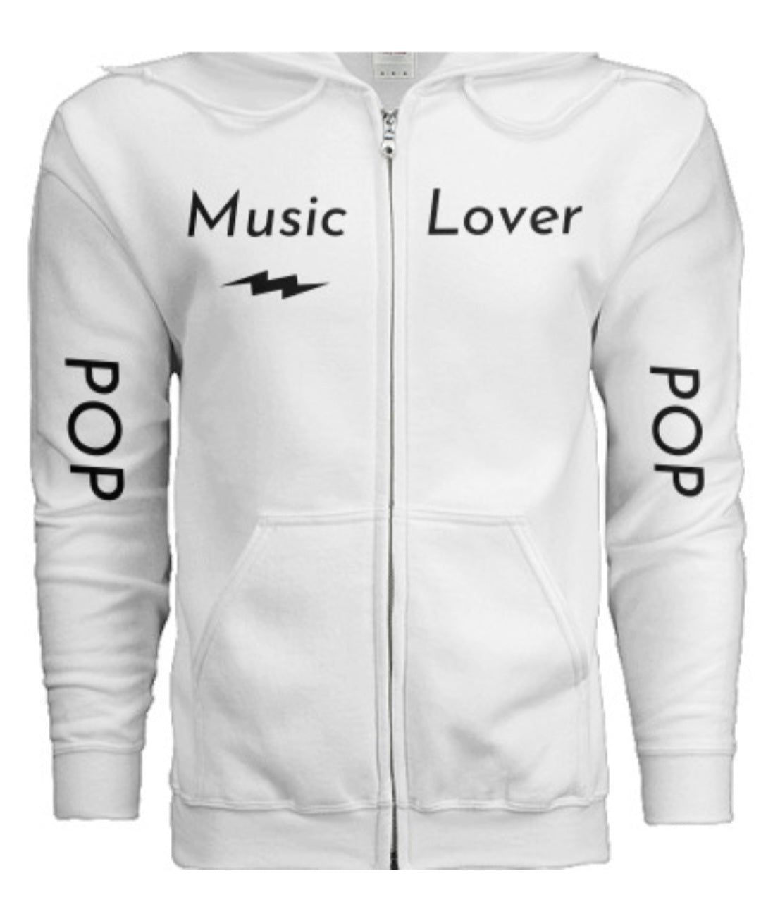 Hoodie Music Lover (POP) Full Zip