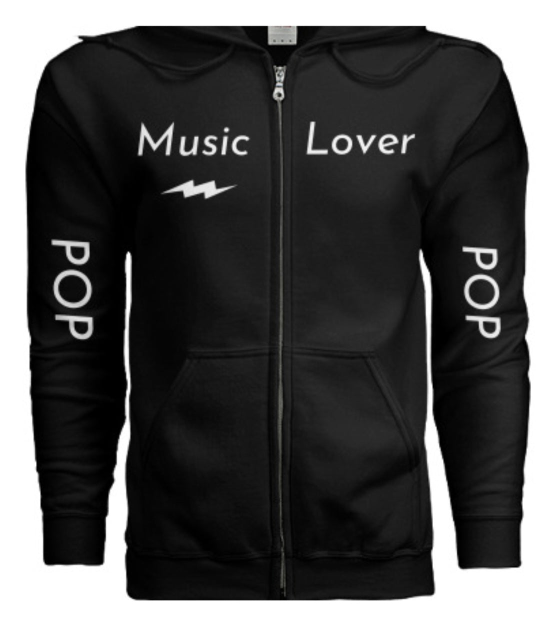 Hoodie Music Lover (POP) Full Zip