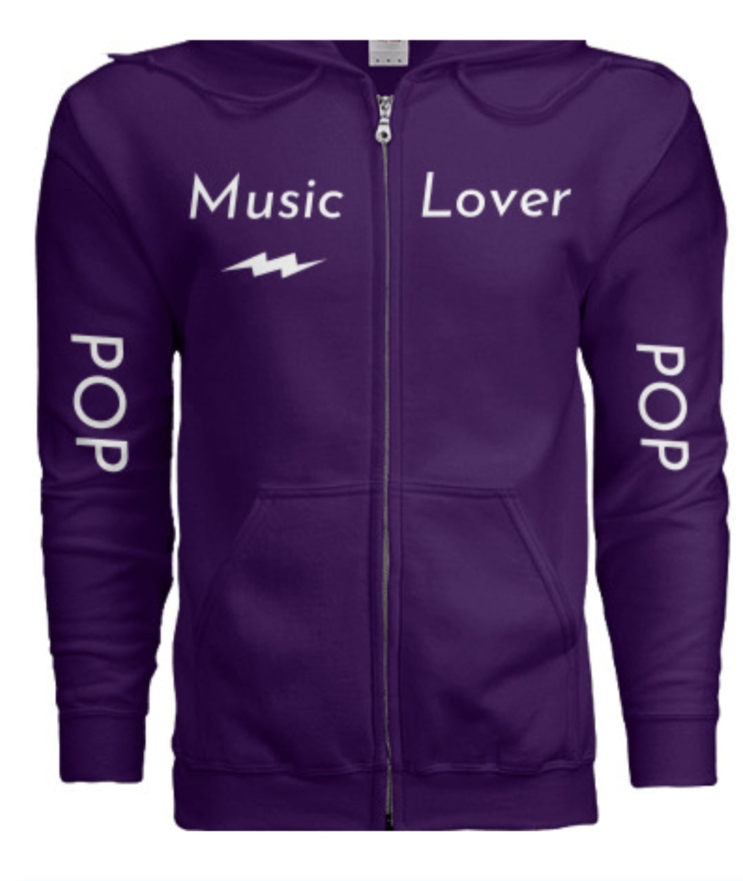 Hoodie Music Lover (POP) Full Zip