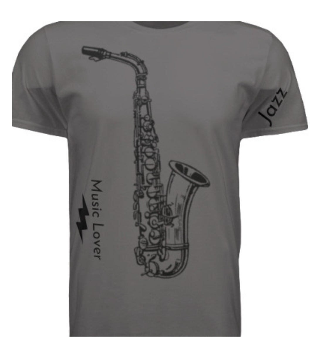 Short Sleeve Saxophone (R&B) T-shirt