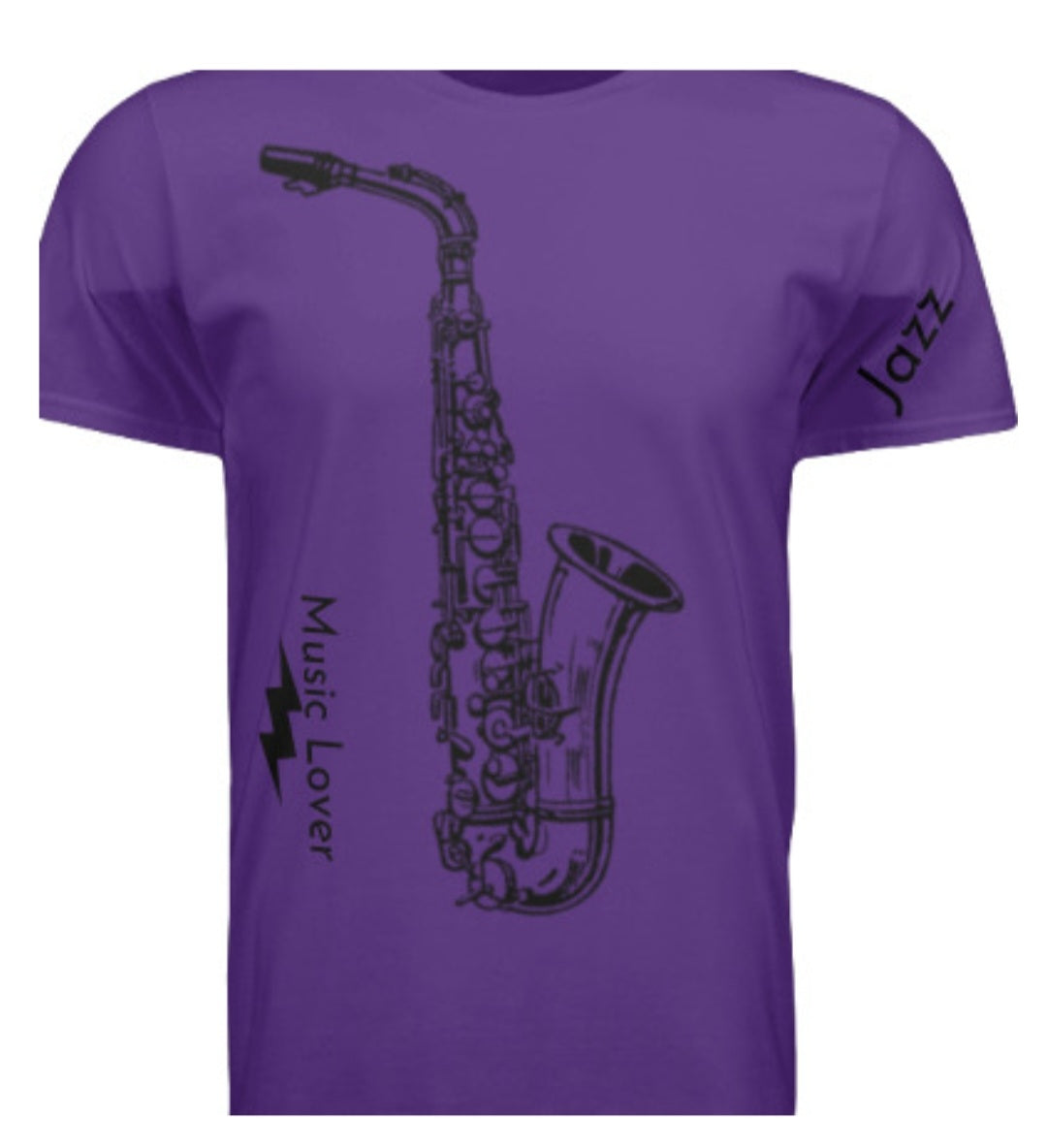 Short Sleeve Saxophone (R&B) T-shirt