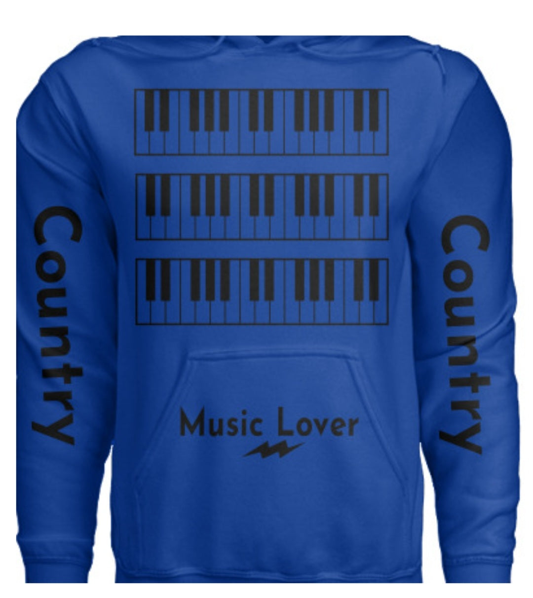 Hoodie Triple Keys (Country)Pull Over