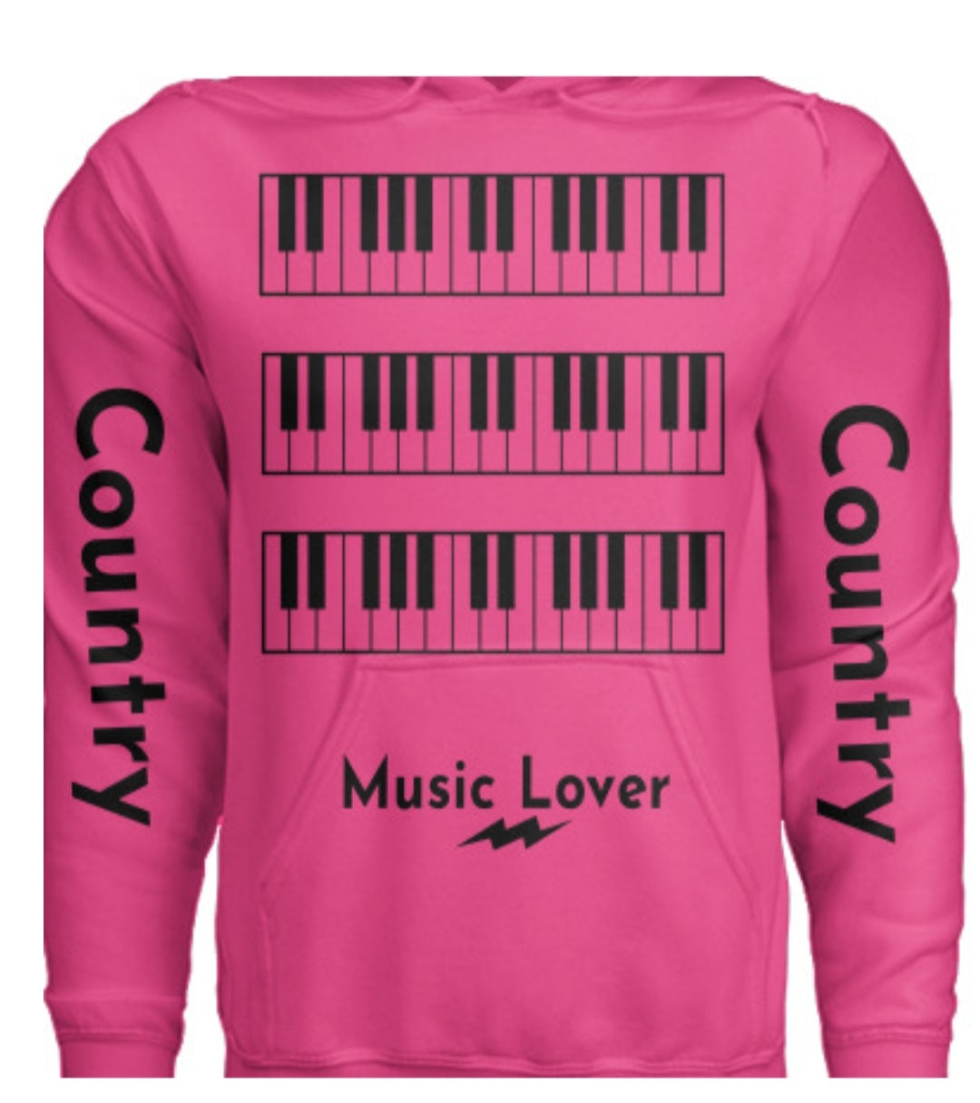 Hoodie Triple Keys (Country)Pull Over