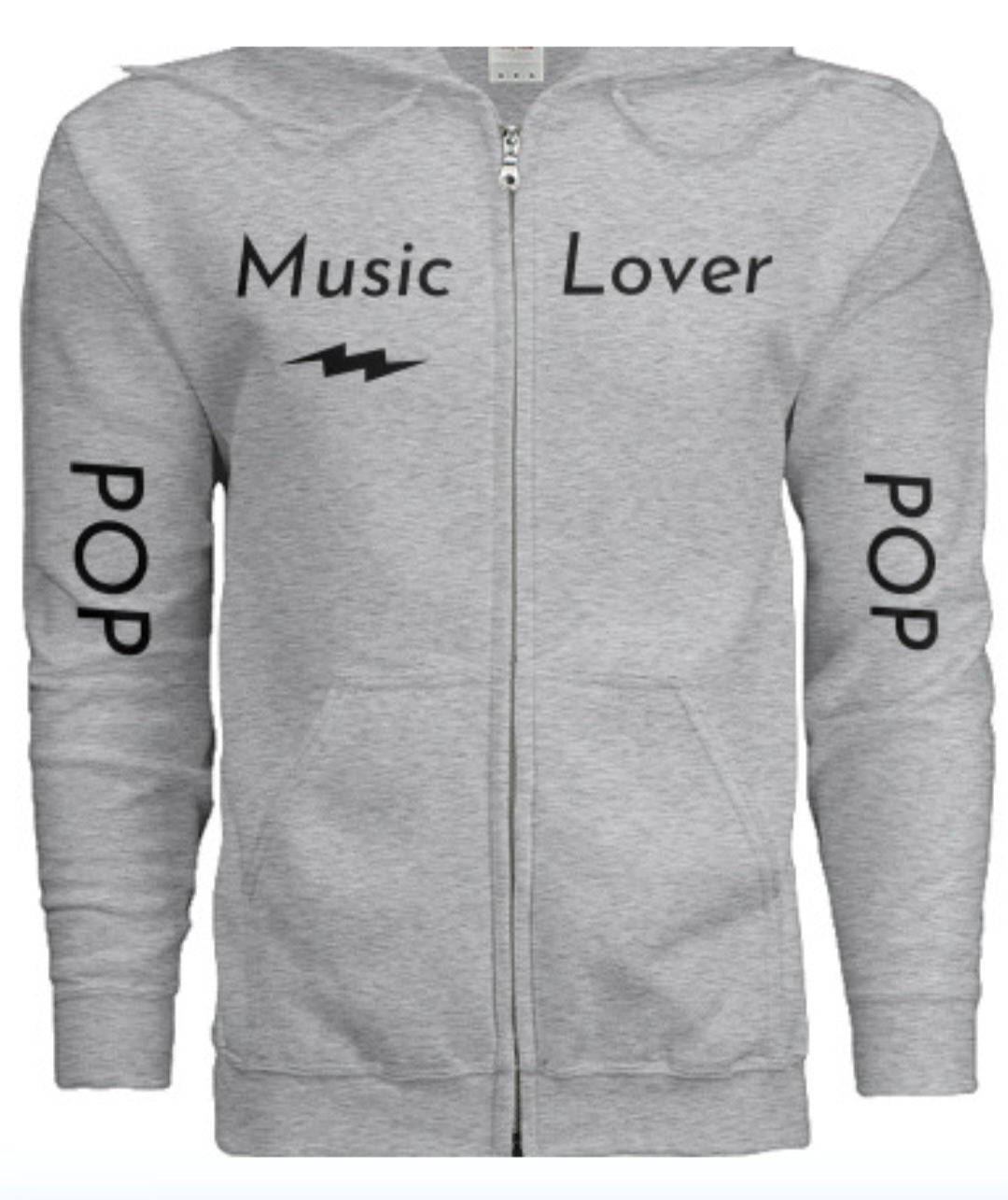 Hoodie Music Lover (POP) Full Zip