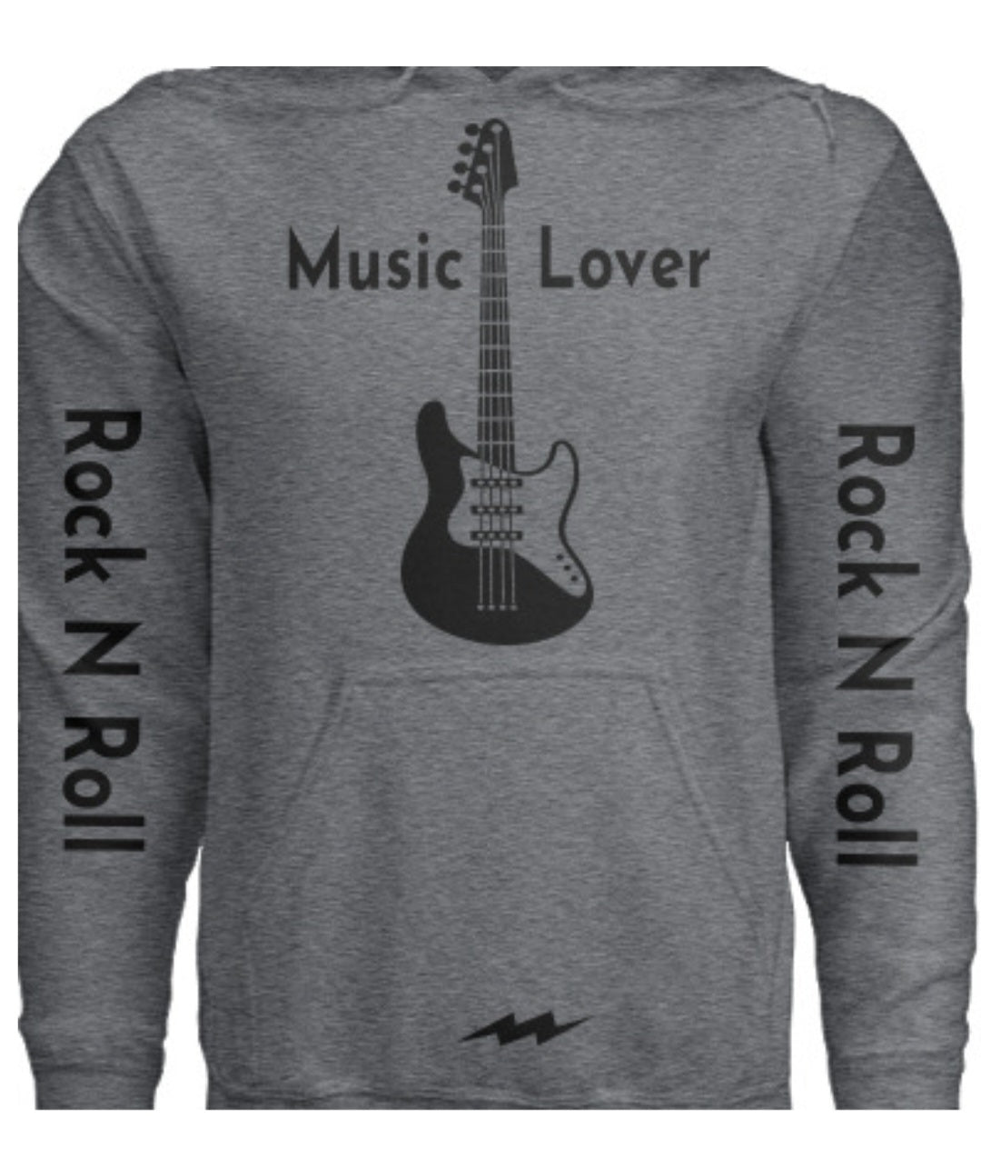 Hoodie Guitar (Rock N Roll) Pull Over