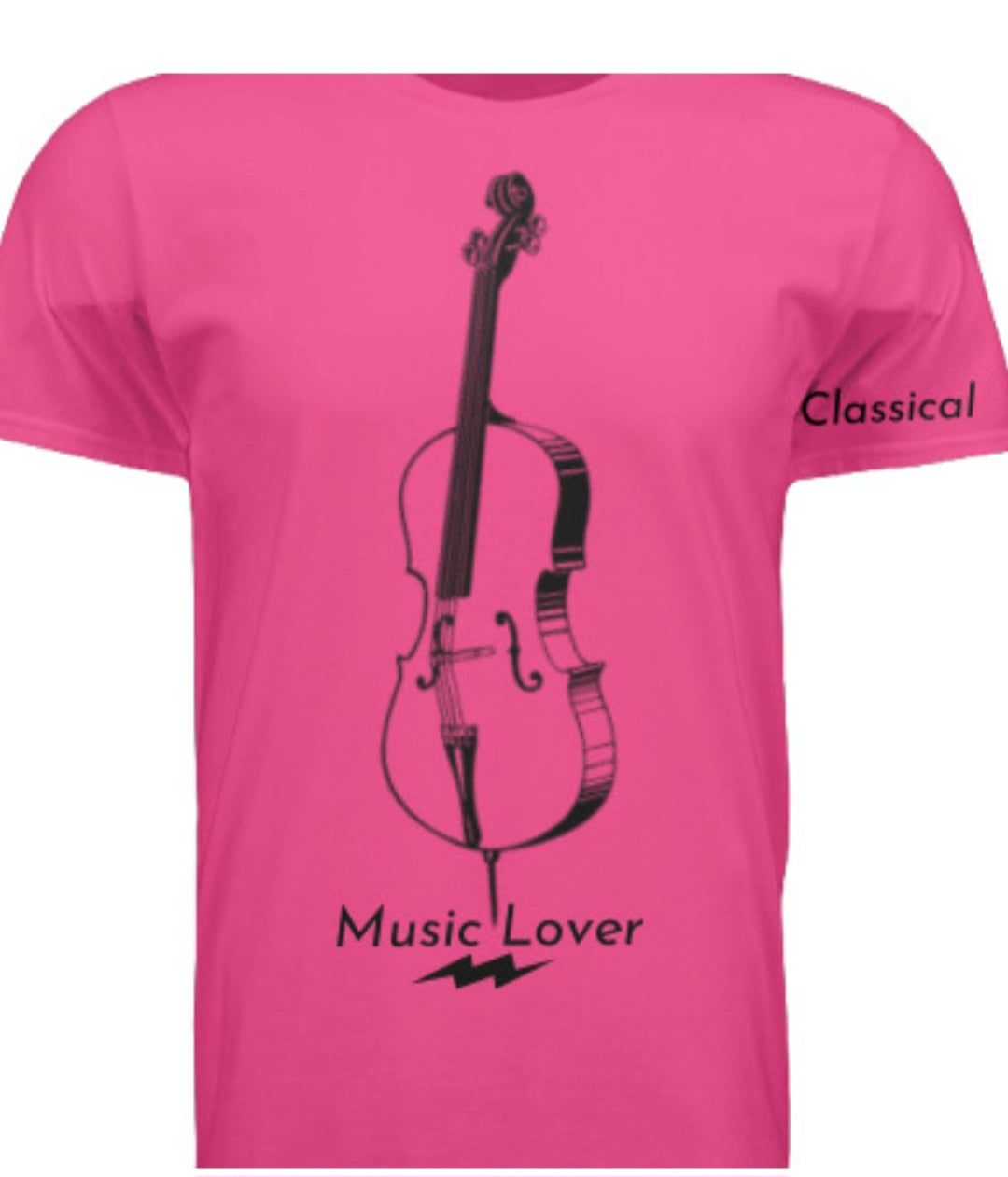 Short Sleeve Cello (Classical) Crewneck T-shirt