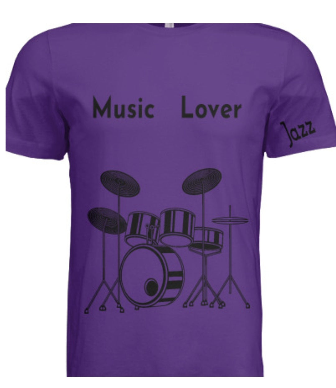 Short Sleeve Drums (Jazz) Crewneck T-shirt