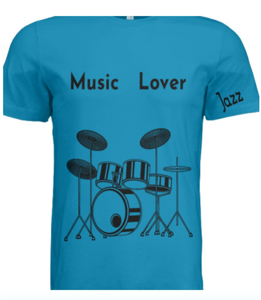 Short Sleeve Drums (Jazz) Crewneck T-shirt