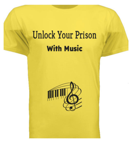 Short Sleeve T-shirt (Keys w/Clef) Crewneck