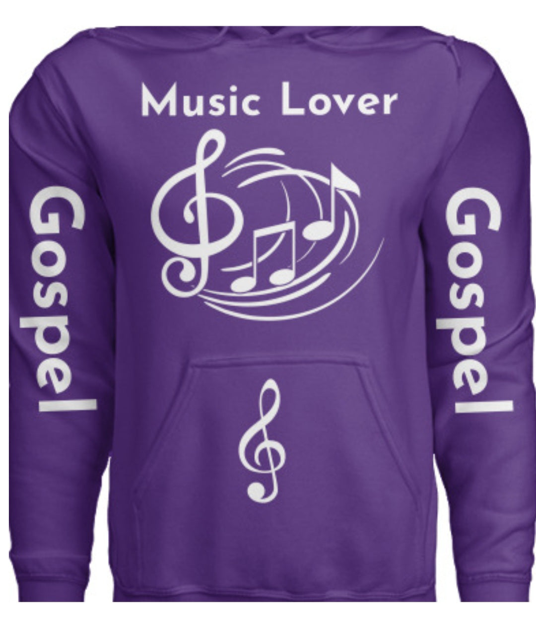Hoodie Clef Note (Gospel) Pull Over