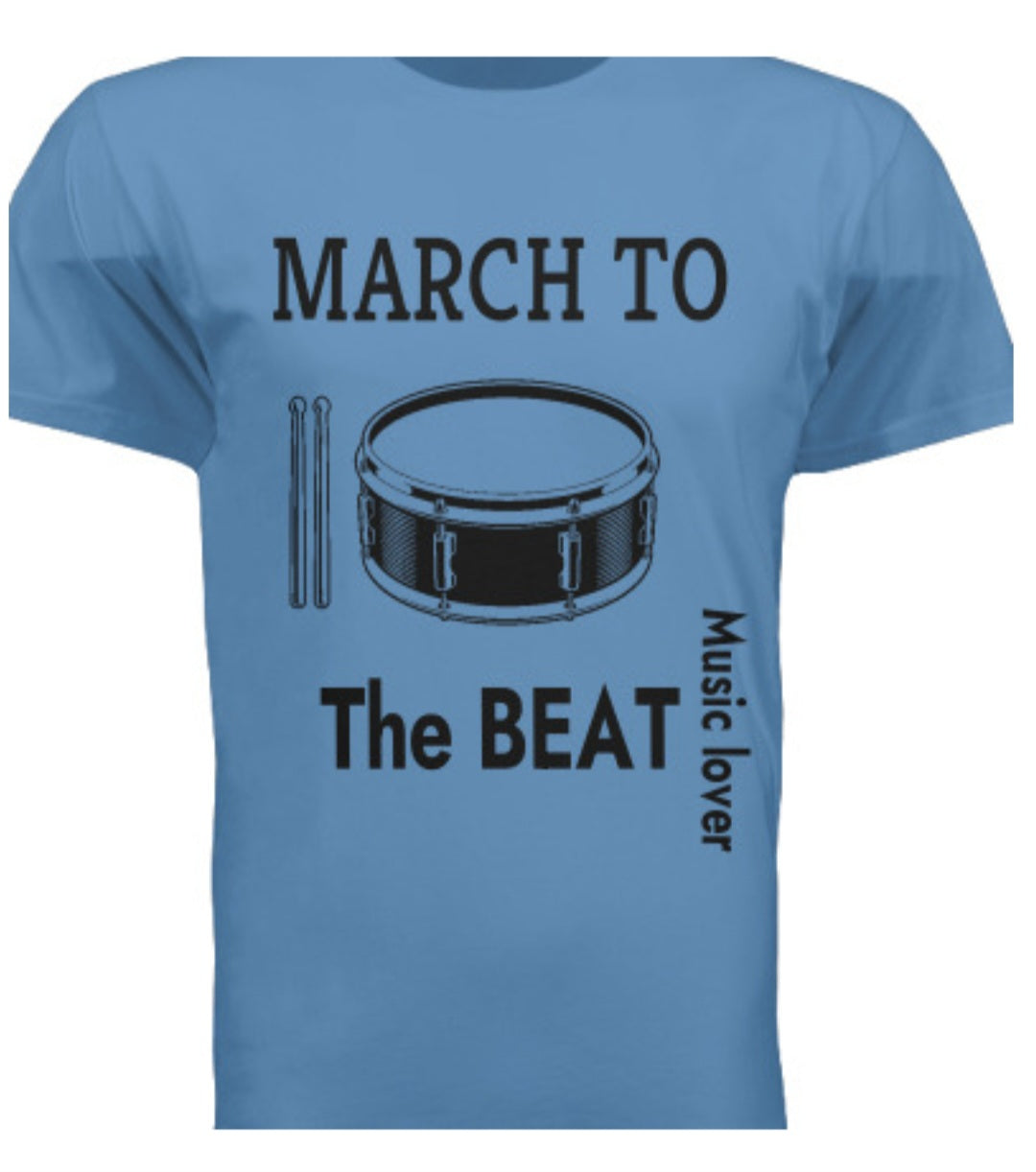 Short Sleeve (March To Drums) Crewneck