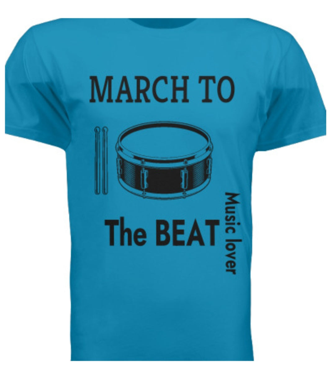 Short Sleeve (March To Drums) Crewneck