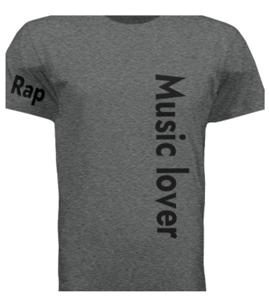 Short Sleeve Music Lover (Rap) Crewneck