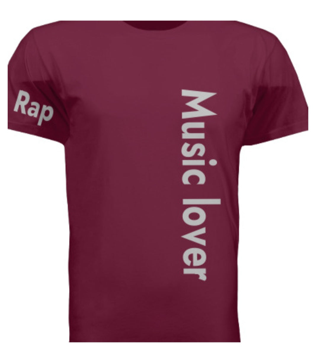 Short Sleeve Music Lover (Rap) Crewneck