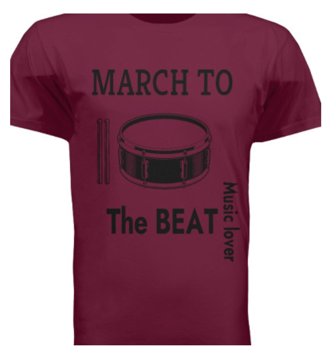 Short Sleeve (March To Drums) Crewneck