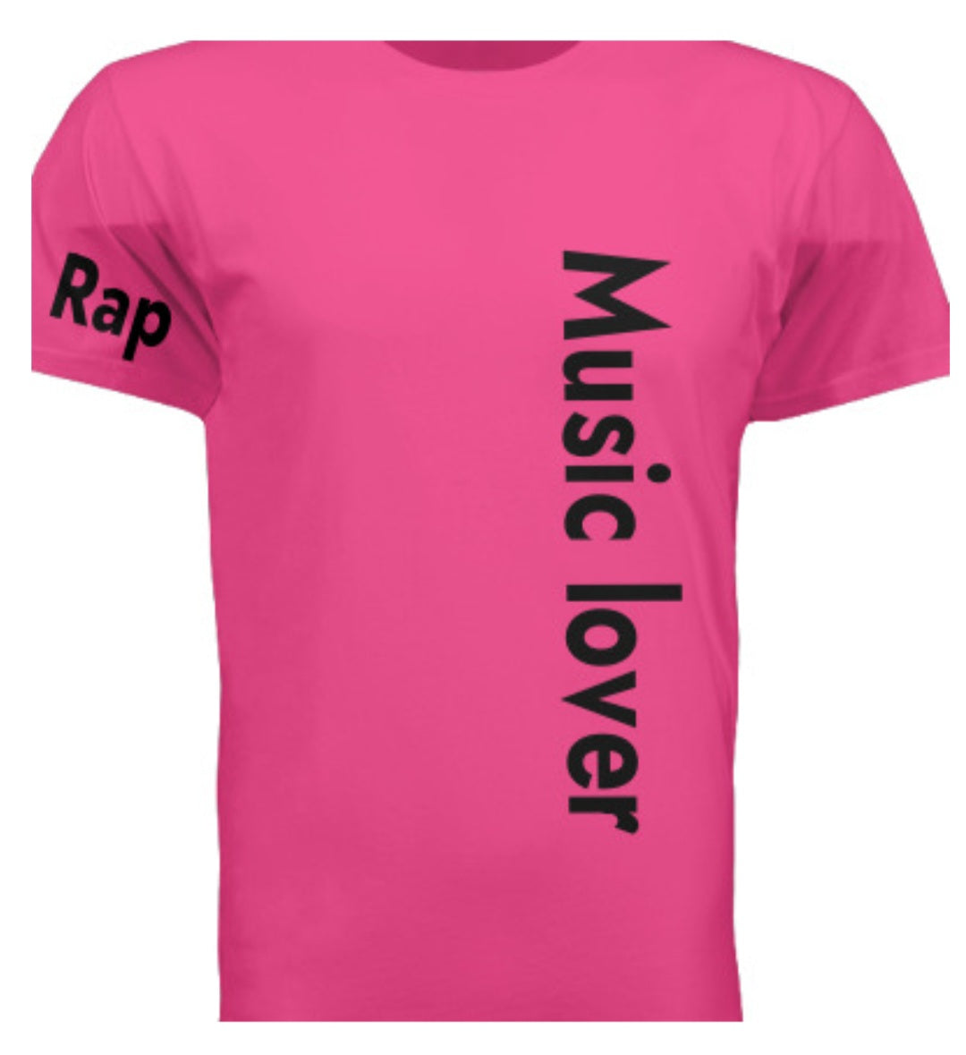Short Sleeve Music Lover (Rap) Crewneck
