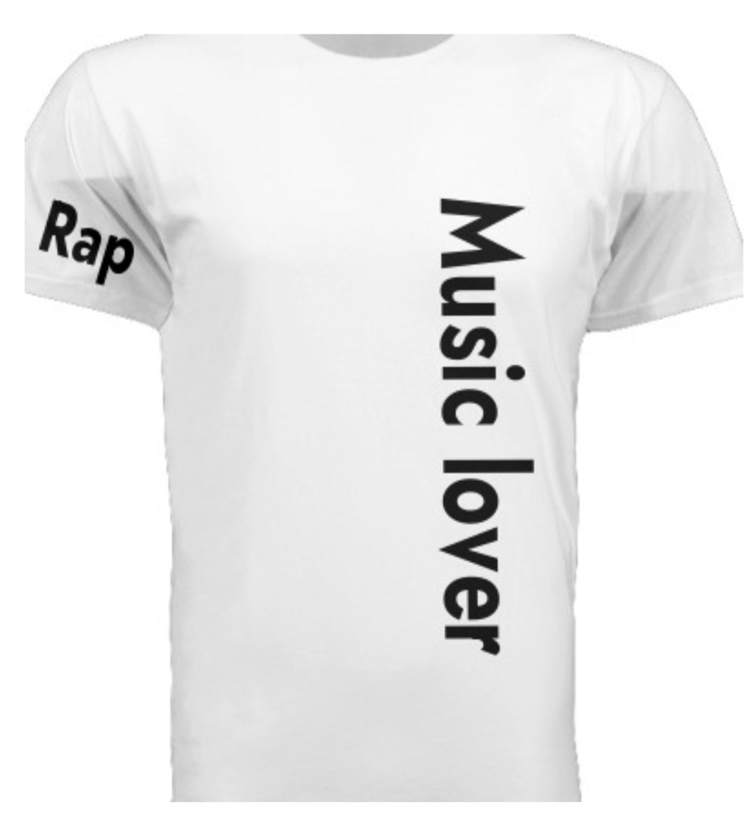 Short Sleeve Music Lover (Rap) Crewneck