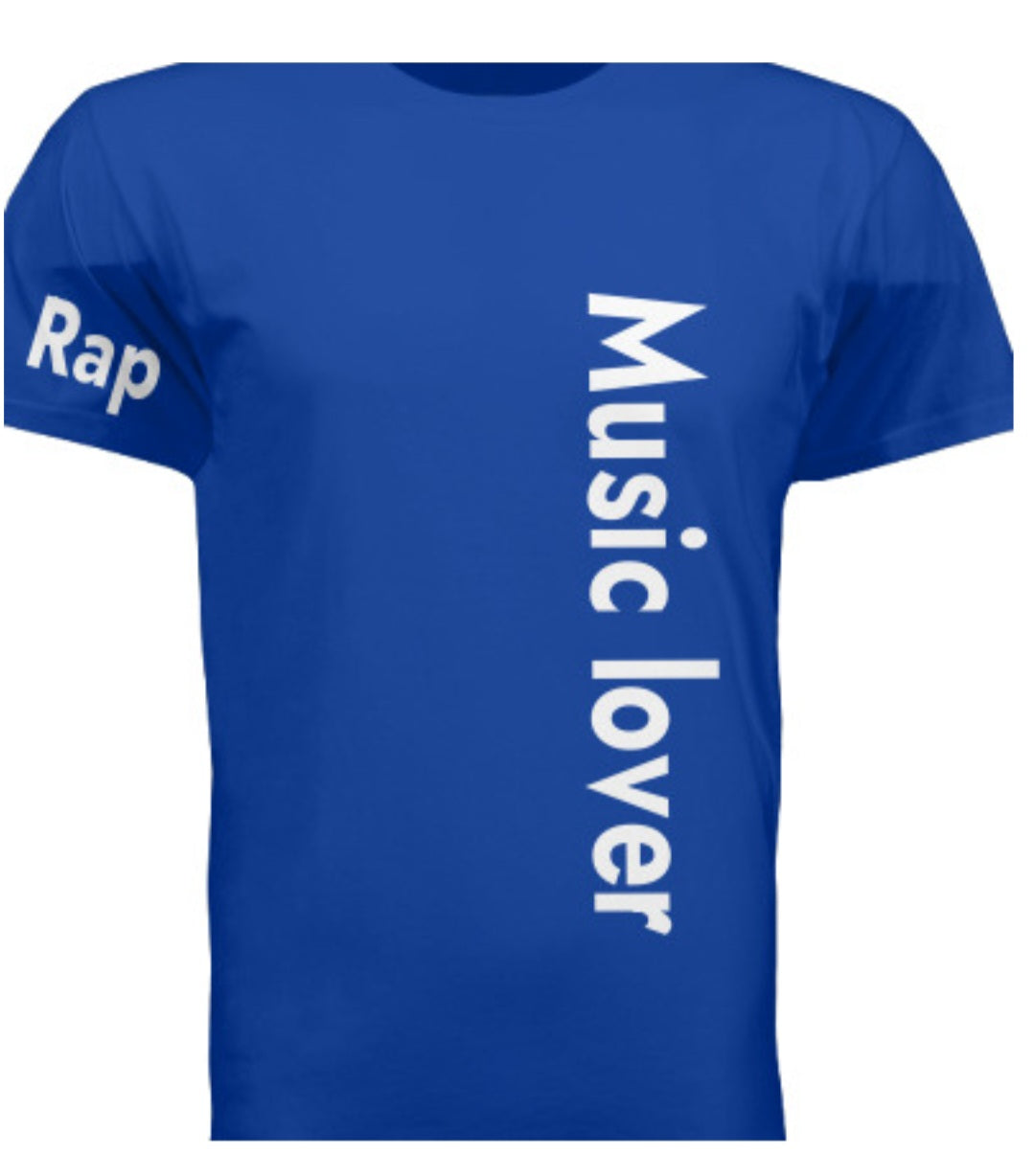Short Sleeve Music Lover (Rap) Crewneck