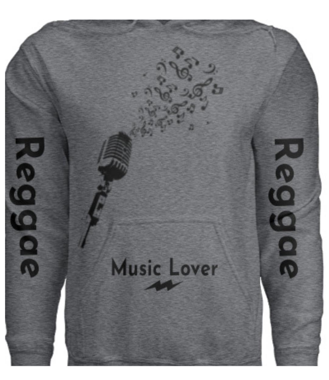 Hoodie Microphone (Reggae) Pull Over