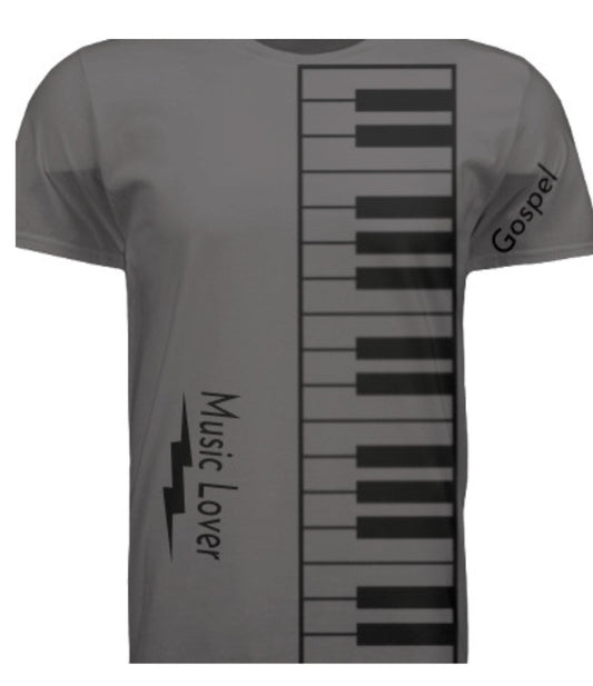 Short Sleeve Side Keys (Gospel) Crewneck T-shirt