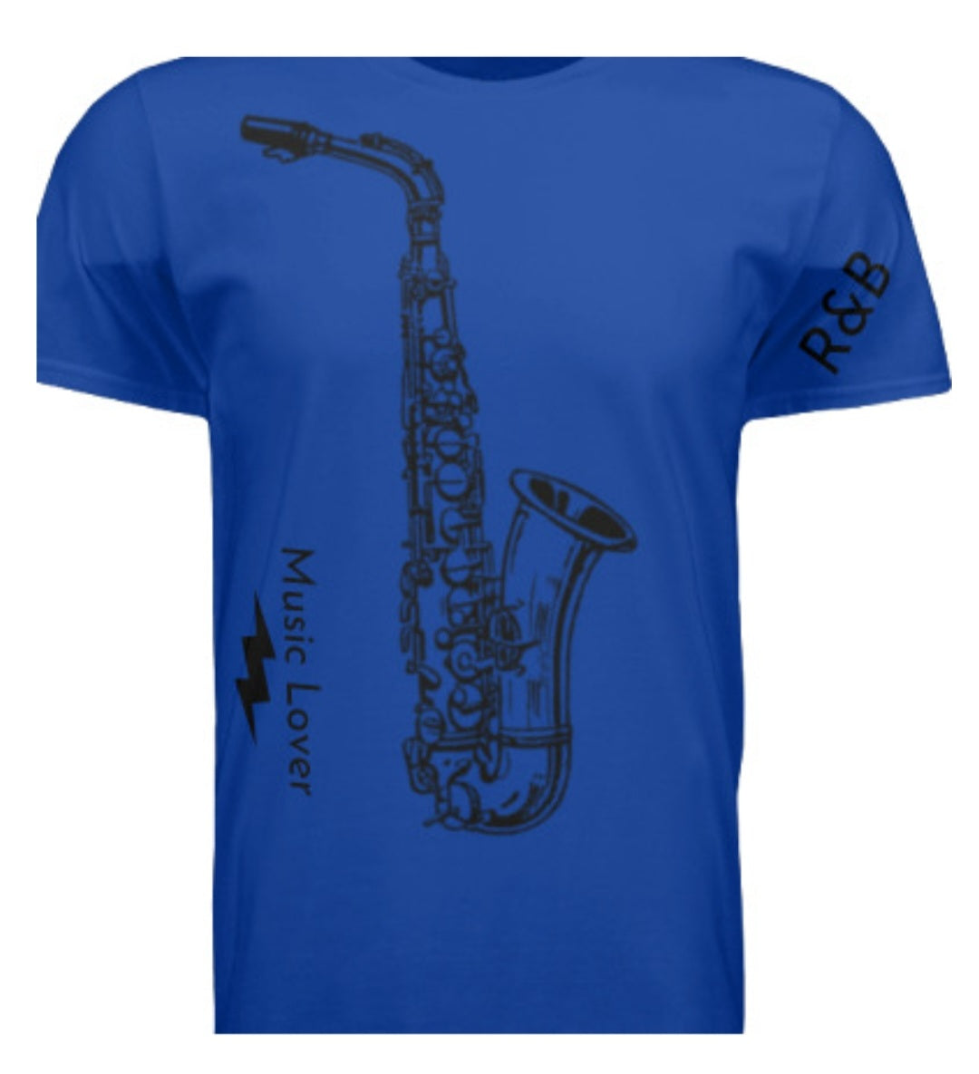 Short Sleeve Saxophone (R&B) T-shirt