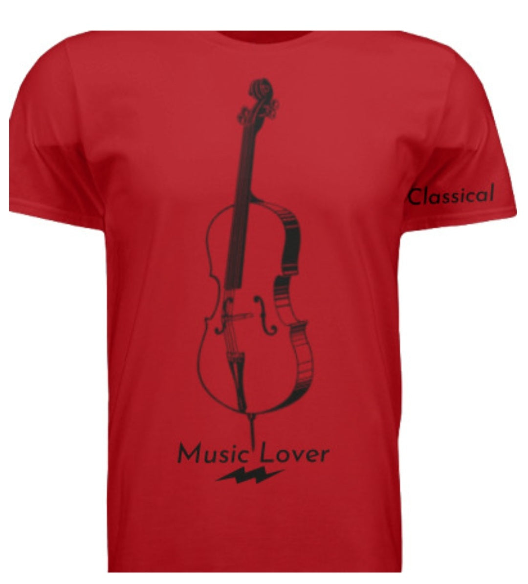 Short Sleeve Cello (Classical) Crewneck T-shirt