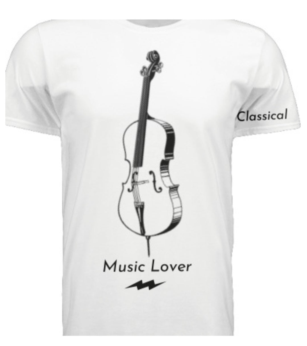 Short Sleeve Cello (Classical) Crewneck T-shirt