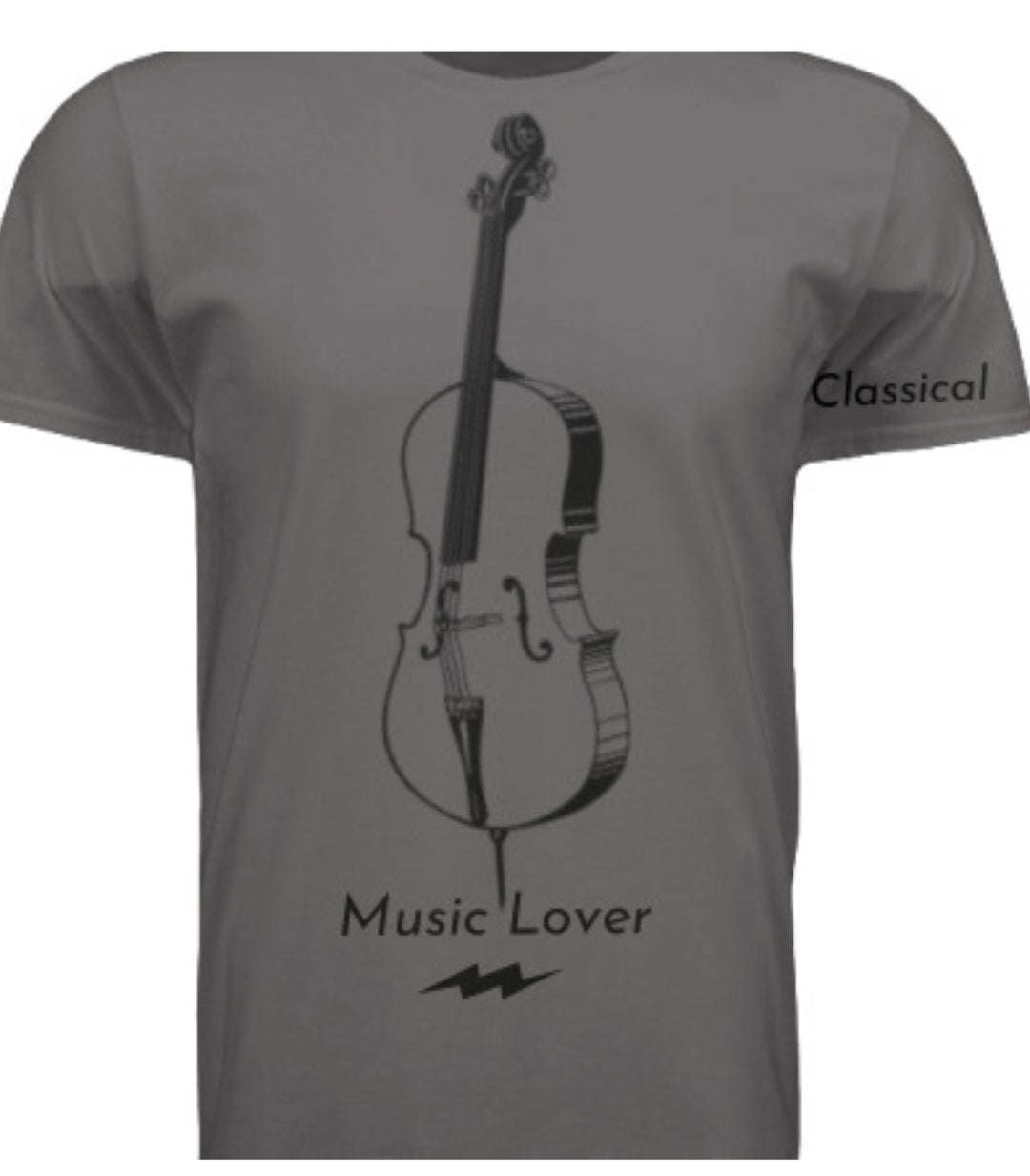 Short Sleeve Cello (Classical) Crewneck T-shirt