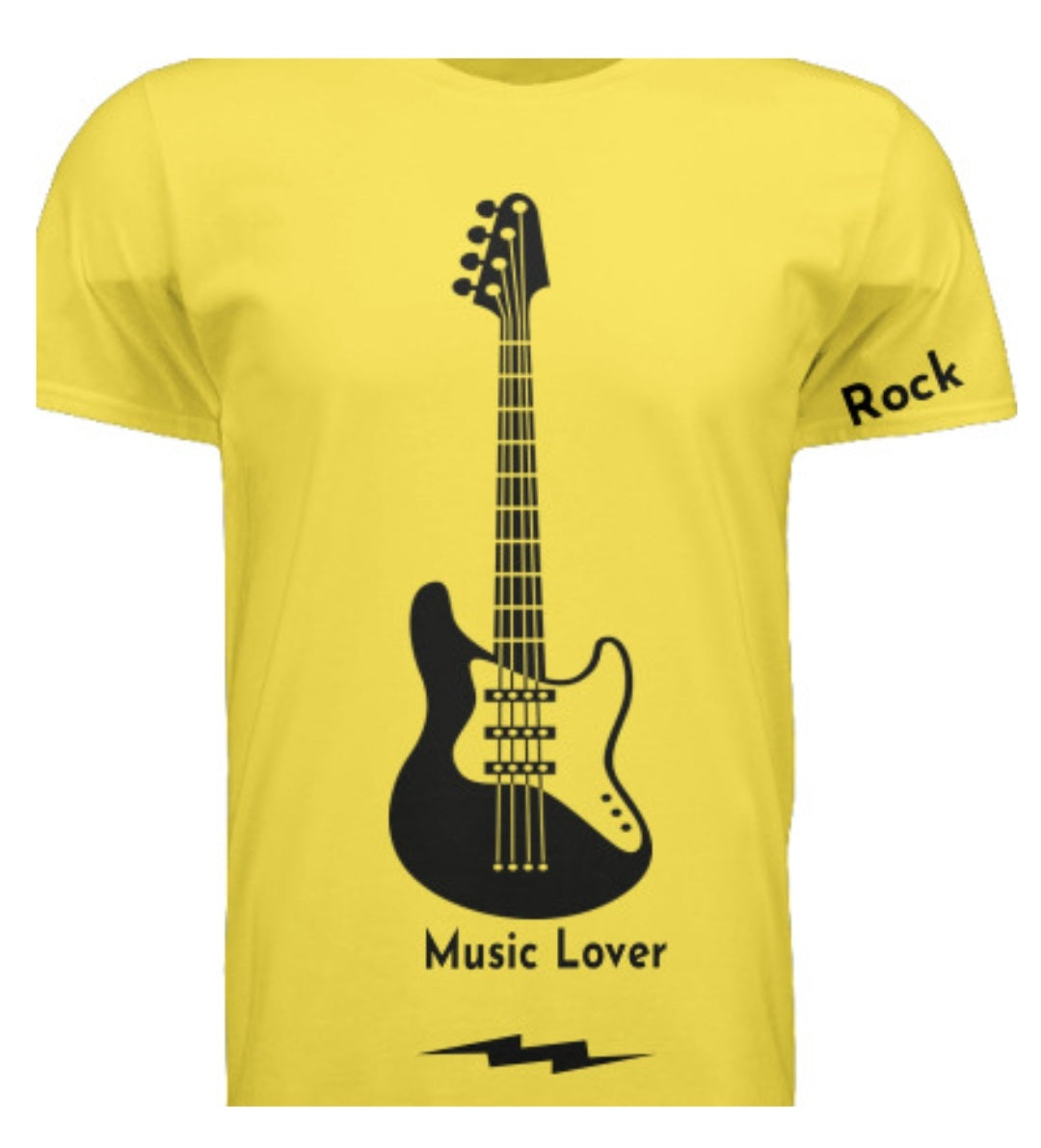 Short Sleeve Strings (Rock N Roll) Crewneck T-shirt