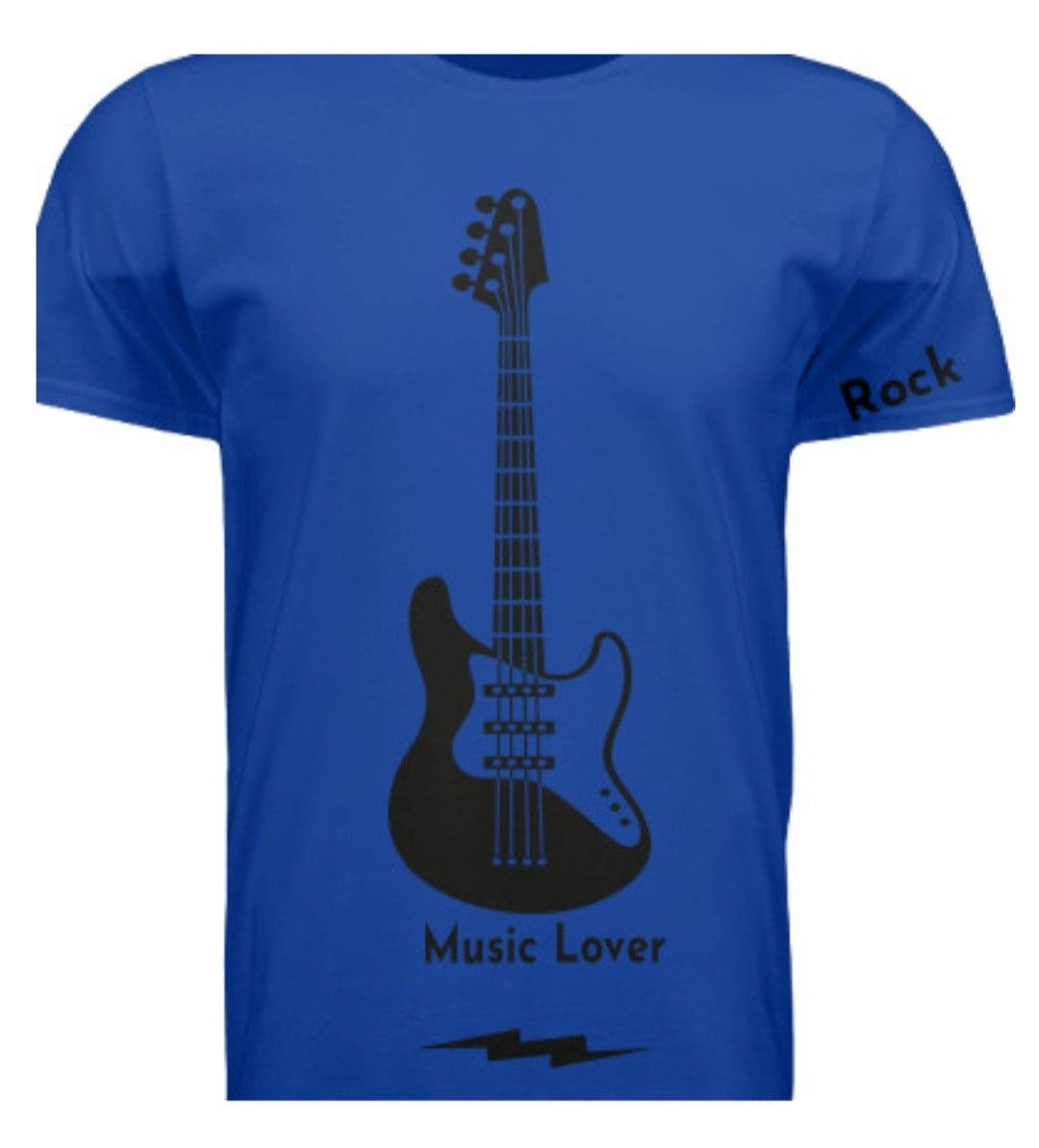 Short Sleeve Strings (Rock N Roll) Crewneck T-shirt