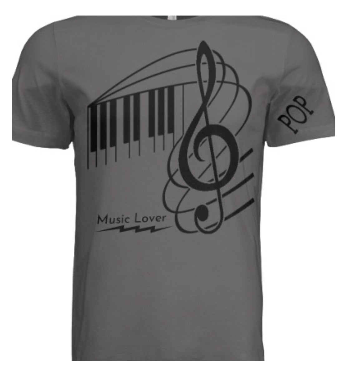 Short Sleeve Keys w/Clef (POP) T-shirt