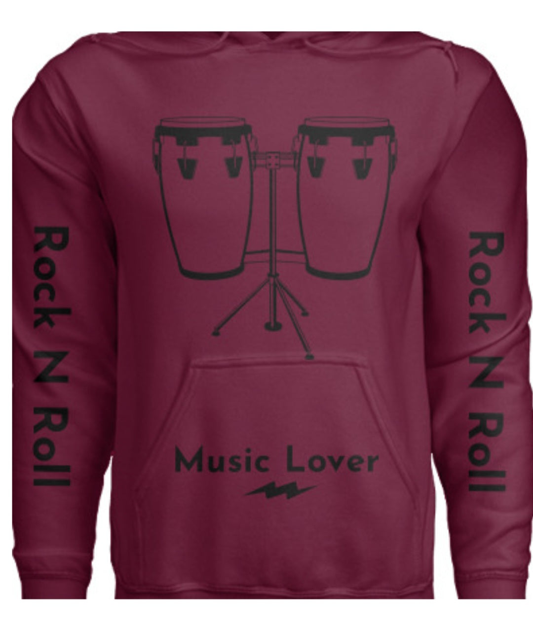 Hoodie Congas (Rock N Roll) Pull Over