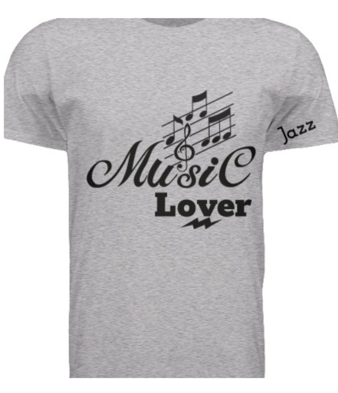 Short Sleeve Music Lover (Gospel) Crewneck T-shirt