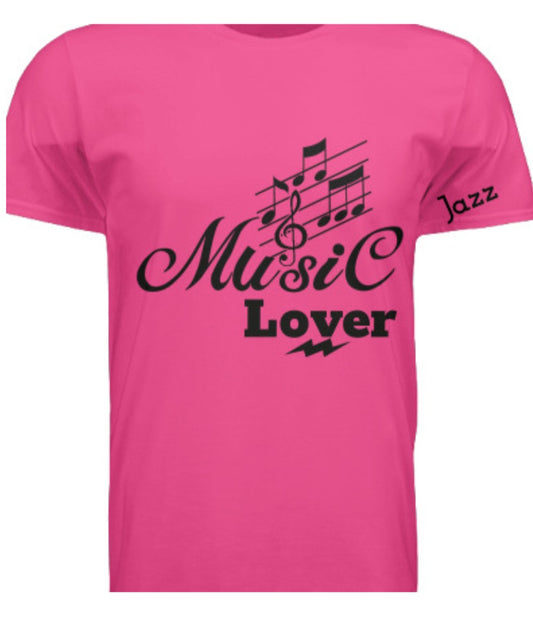 Short Sleeve Music Lover (Gospel) Crewneck T-shirt
