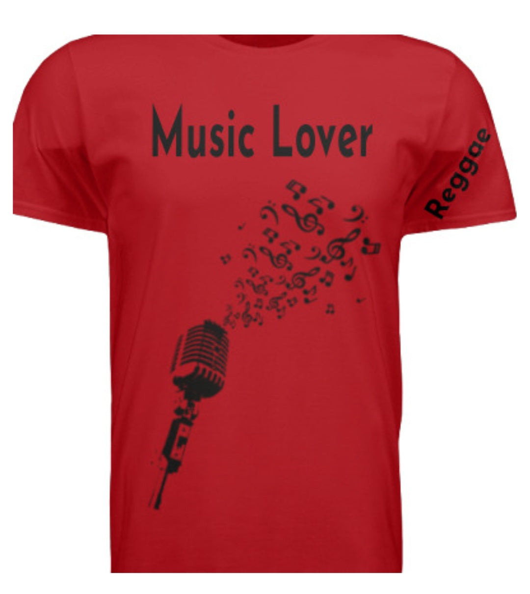Short Sleeve Microphone (RAP) Crewneck T-shirt