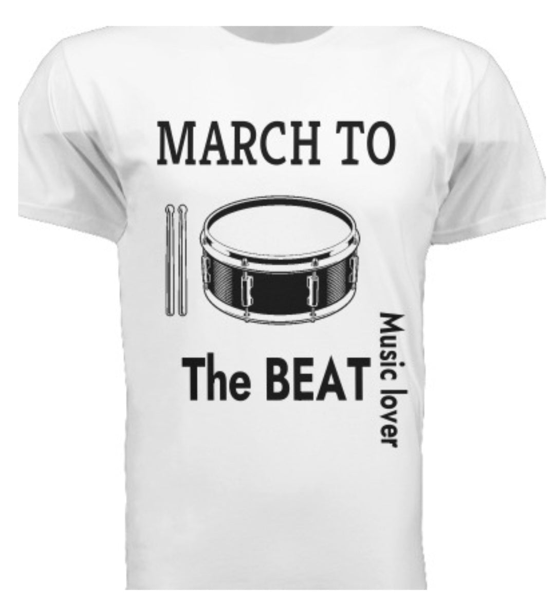 Short Sleeve (March To Drums) Crewneck